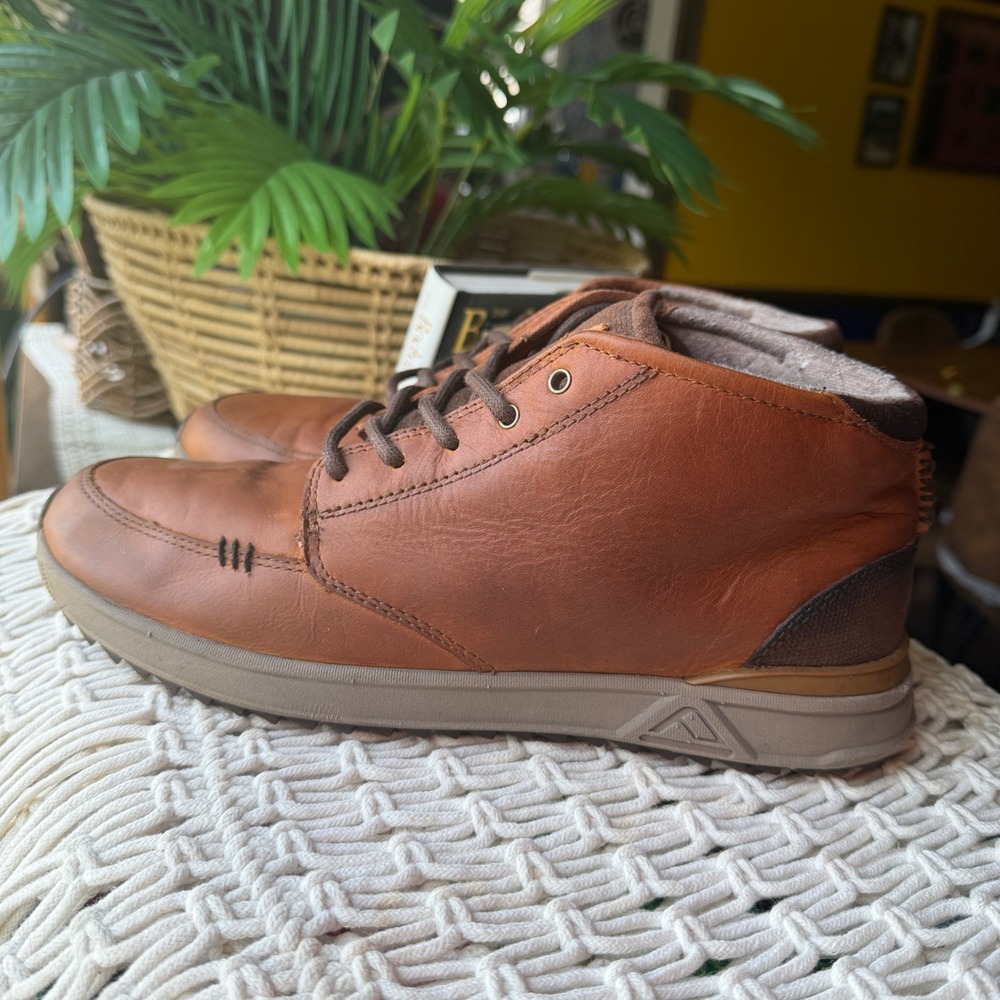 Reef Rover Mid WT Mens Leather‎ Boots Brown Sneaker RF0A3623 Size 8.5